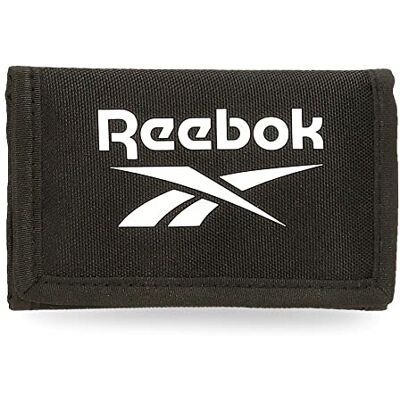 Reebok Boston Plånbok, Svart, 13x8x2,5 cm, Polyester, Svart, Cartera con Monedero, Plånbok med plånbok Reebok Boston Plånbok, Svart, 13x8x2,5 cm, Polyester, Svart, Cartera con Monedero, Plånbok med plånbok