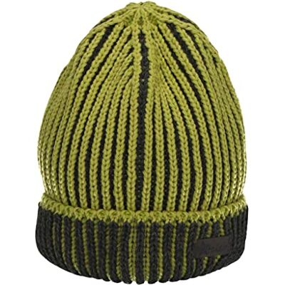 Sterntaler Stickad mössa för flickor, ribbmönster, hatt, melerad antracit, 51 Sterntaler Stickad mössa för flickor, ribbmönster, hatt, melerad antracit, 51