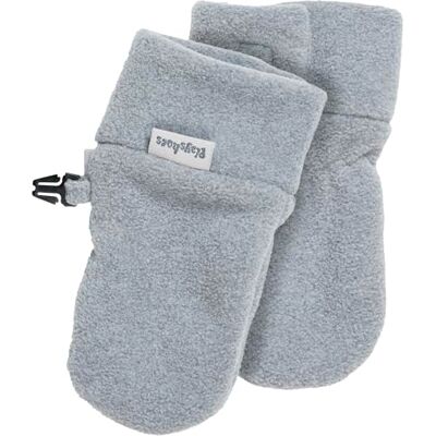 Playshoes unisex vantar fleece, Baby grå, 0-6 Månader Playshoes unisex vantar fleece, Baby grå, 0-6 Månader