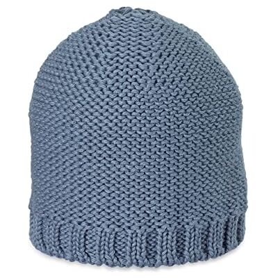 Sterntaler Unisex barn stickad mössa baby stickad mössa uni med merionull, blå, 41 Sterntaler Unisex barn stickad mössa baby stickad mössa uni med merionull, blå, 41