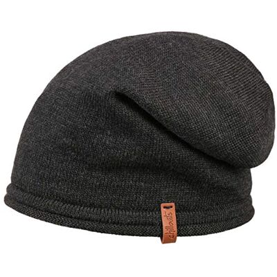 CHILLOUTS Unisex Leicester lång beanie, 10 svart, En Storlek CHILLOUTS Unisex Leicester lång beanie, 10 svart, En Storlek