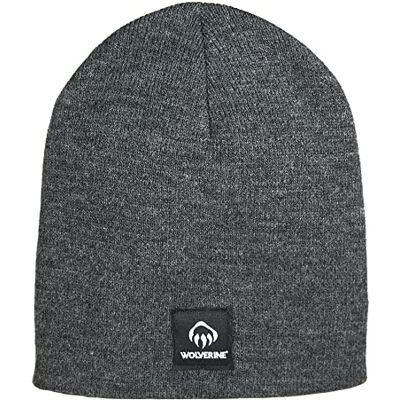 Wolverine Unisex vuxen stickad mössa stängning, antracit, liten X-Large, antracit Wolverine Unisex vuxen stickad mössa stängning, antracit, liten X-Large, antracit