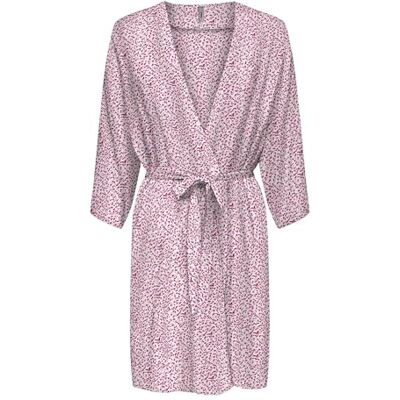 ONLY Onlnova Life Vis 3/4 Zula Kimono AOP Cs, Fuchsia Fedora, M ONLY Onlnova Life Vis 3/4 Zula Kimono AOP Cs, Fuchsia Fedora, M