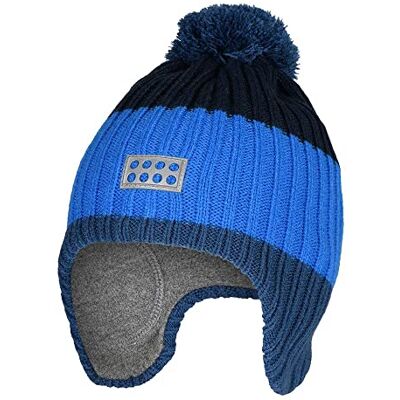 Lego Wear Stickad mössa för pojkar vinter öronvärmare mössa, 536, 48 cm Lego Wear Stickad mössa för pojkar vinter öronvärmare mössa, 536, 48 cm