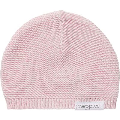 Noppies Unisex baby U-hatt stickad Rosita beanie-mössa, Ljusrosmelerad – P799, 3-6 månader Noppies Unisex baby U-hatt stickad Rosita beanie-mössa, Ljusrosmelerad – P799, 3-6 månader