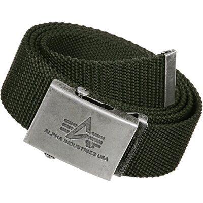 Alpha Industries Heavy Duty Bälte 4 cm Unisex Olive Alpha Industries Heavy Duty Bälte 4 cm Unisex Olive