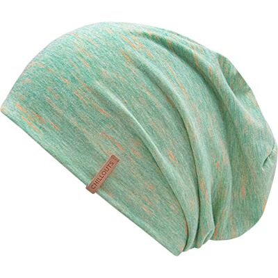CHILLOUTS Memphis Multicolour Beanie Damer/Herrar mössa oversize Vår-sommar Sommar One Size grön CHILLOUTS Memphis Multicolour Beanie Damer/Herrar mössa oversize Vår-sommar Sommar One Size grön