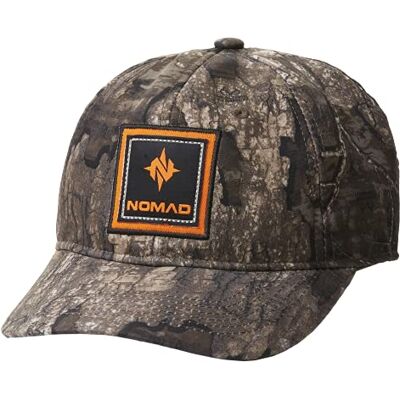 NOMAD Mens Woven Patch Cap Anti-Glare & Anti-Microbial Hunting Hat, Realtree Timber, One Size NOMAD Mens Woven Patch Cap Anti-Glare & Anti-Microbial Hunting Hat, Realtree Timber, One Size