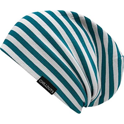 CHILLOUTS Unisex Bangkok-hatt, lång beanie, bensin, En Storlek CHILLOUTS Unisex Bangkok-hatt, lång beanie, bensin, En Storlek