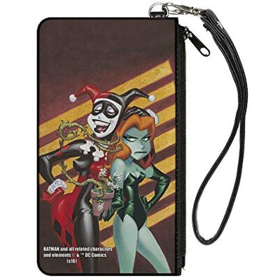 Buckle-Down Junior's plånbok med dragkedja Harley Quinn gift murgröna liten, flerfärgad, 16,5 x 3,5 tum Buckle-Down Junior's plånbok med dragkedja Harley Quinn gift murgröna liten, flerfärgad, 16,5 x 3,5 tum