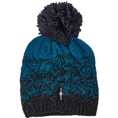 Sterntaler Unisex baby stickad mössa tvättmössa, Antracit mel., 49 cm Sterntaler Unisex baby stickad mössa tvättmössa, Antracit mel., 49 cm