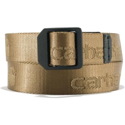 Carhartt Men's Standard, Casual Rugged Belts, Available in Multiple Styles, Colors & Sizes, Nylon Webbing Ladder Lock (Yukon), Medium Carhartt Men's Standard, Casual Rugged Belts, Available in Multiple Styles, Colors & Sizes, Nylon Webbing Ladder Lock (Yukon), Medium