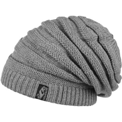 CHILLOUTS Brian Oversize Mössa Damer/Herrar vintermössa höst-vinter One Size grå CHILLOUTS Brian Oversize Mössa Damer/Herrar vintermössa höst-vinter One Size grå