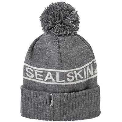 SealSkinz , Heacham, Vattentät Kallväder Ikon Unisex Bommelmössa, Vintersport Tillbehör, Fleecefodrad, Nödvändig för Skidåkning SealSkinz , Heacham, Vattentät Kallväder Ikon Unisex Bommelmössa, Vintersport Tillbehör, Fleecefodrad, Nödvändig för Skidåkning