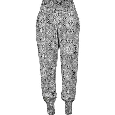 Urban Classics Ladies Sarongbyxor, fashionabla dambyxor med högt snitt, storlekar XS-5XL, finns i tre färger, bandana, S Urban Classics Ladies Sarongbyxor, fashionabla dambyxor med högt snitt, storlekar XS-5XL, finns i tre färger, bandana, S