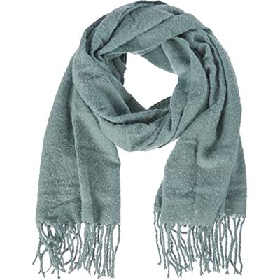 ONLY Dam Onllima Long Frill Scarf Cc halsduk (förpackning med 100), Blå surfing, En Storlek ONLY Dam Onllima Long Frill Scarf Cc halsduk (förpackning med 100), Blå surfing, En Storlek