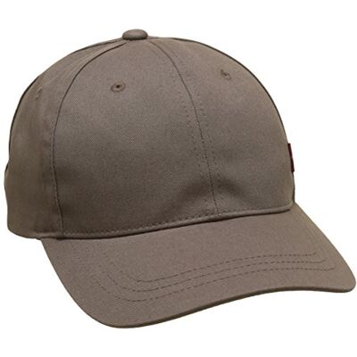 Levi's herr klassisk twill röd flik Bas basebollkeps, Grå (mörkgrå 56), 6 7/8/7 1/4 Levi's herr klassisk twill röd flik Bas basebollkeps, Grå (mörkgrå 56), 6 7/8/7 1/4