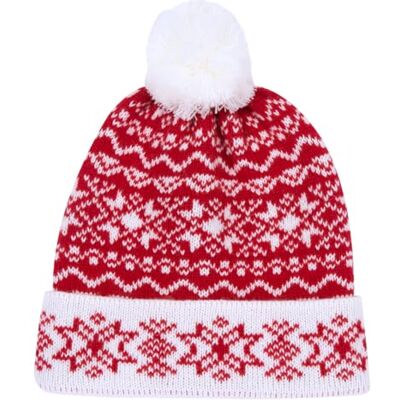 Chicco , Barn/flickhatt, bekväm och moderiktig, i varmt och mjukt tyg, perfekt för höst och vinter, barn- och pojkkläder, Röd, 2 anni Chicco , Barn/flickhatt, bekväm och moderiktig, i varmt och mjukt tyg, perfekt för höst och vinter, barn- och pojkkläder, Röd, 2 anni