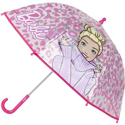 CERDÁ LIFE'S LITTLE MOMENTS Barbie bubbla paraply – manuell öppning – rosa färg – tillverkad av 100% POE med glasfiberstruktur – originalprodukt designad i Spanien, Rosa, Modern CERDÁ LIFE'S LITTLE MOMENTS Barbie bubbla paraply – manuell öppning – rosa färg – tillverkad av 100% POE med glasfiberstruktur – originalprodukt designad i Spanien, Rosa, Modern
