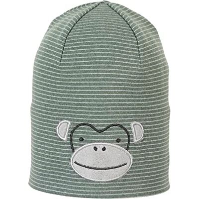 Sterntaler Unisex barnmössa baby beanie mössa apa, Grön, 45 Sterntaler Unisex barnmössa baby beanie mössa apa, Grön, 45