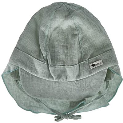 Sterntaler pojkar Schirmmütze Zum Binden Mit Nackenschutz papper sol hatt, Medium grön, 6.5 Sterntaler pojkar Schirmmütze Zum Binden Mit Nackenschutz papper sol hatt, Medium grön, 6.5