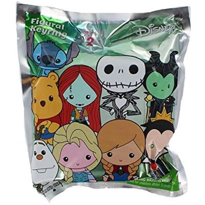 Disney Blind Bag 3-D Figural Key Ring Series 2 (1 slumpmässig karaktär) Disney Blind Bag 3-D Figural Key Ring Series 2 (1 slumpmässig karaktär)