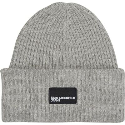 KARL LAGERFELD JEANS , Dam, Long Beanie Lurex, Silver, One size KARL LAGERFELD JEANS , Dam, Long Beanie Lurex, Silver, One size