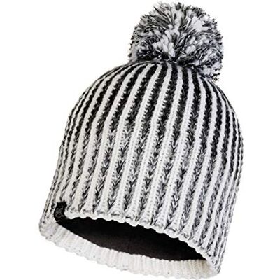 Buff Iver stickad & polarhatt, grå, en storlek Buff Iver stickad & polarhatt, grå, en storlek