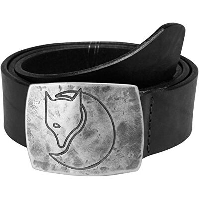 Fjällräven Unisex Murena Silver Bälte SVART Medium Fjällräven Unisex Murena Silver Bälte SVART Medium