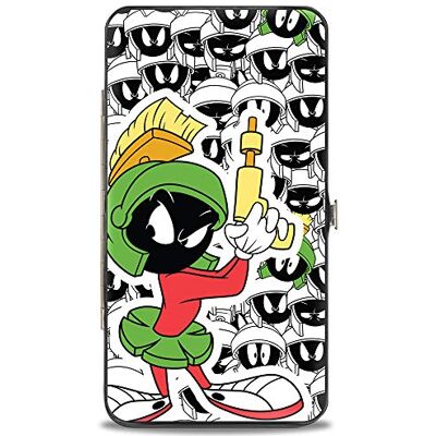 Buckle-Down Spänne ner – plånbok – spänne med gångjärn plånbok – Marvin the Martian Women's Buckle-Down Spänne ner – plånbok – spänne med gångjärn plånbok – Marvin the Martian Women's