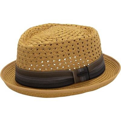 CHILLOUTS Oxford-hatt – Trilbyhatt, Beige, 55-57 CHILLOUTS Oxford-hatt – Trilbyhatt, Beige, 55-57