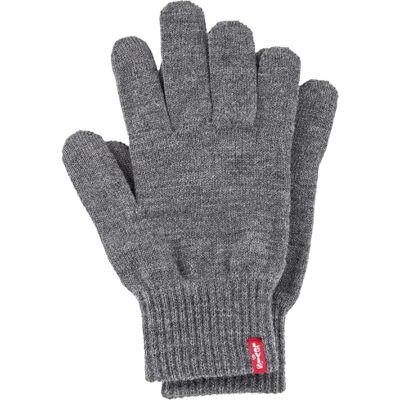 Levi's Ben Touch Screen Handskar Män, grå (vanlig grå 55), S Levi's Ben Touch Screen Handskar Män, grå (vanlig grå 55), S