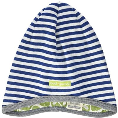 loud + proud unisex vändbar mössa för barn, GOTS certifierad beanie-mössa, Ultraamarin, 51-52 loud + proud unisex vändbar mössa för barn, GOTS certifierad beanie-mössa, Ultraamarin, 51-52