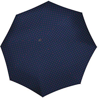 reisenthel umbrella pocket duomatic blandade prickar röd – kompakt fickparaply tillverkat av återvunna PET-flaskor – med stor tryckknapp och ergonomisk handtagsdesign, röd, Duomatic, paraply reisenthel umbrella pocket duomatic blandade prickar röd – kompakt fickparaply tillverkat av återvunna PET-flaskor – med stor tryckknapp och ergonomisk handtagsdesign, röd, Duomatic, paraply