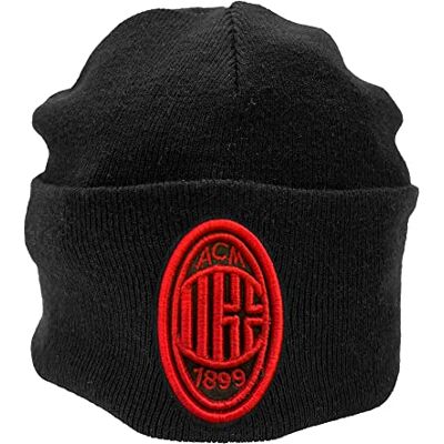 ACM 1899 AC Milan Unisex 143048 hatt, svart, en storlek ACM 1899 AC Milan Unisex 143048 hatt, svart, en storlek