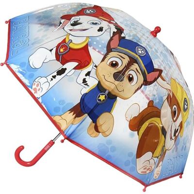 CERDÁ LIFE'S LITTLE MOMENTS Paw Patrol, paraply för barn med färgglad design av Chase, Marshall och Skye – vindbeständigt barnparaply med säker handöppning och ergonomiskt handtag, Tasspatrull CERDÁ LIFE'S LITTLE MOMENTS Paw Patrol, paraply för barn med färgglad design av Chase, Marshall och Skye – vindbeständigt barnparaply med säker handöppning och ergonomiskt handtag, Tasspatrull
