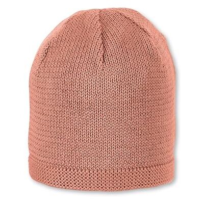 Sterntaler Unisex OCS stickad mössa, ljusbrun, 39 Sterntaler Unisex OCS stickad mössa, ljusbrun, 39