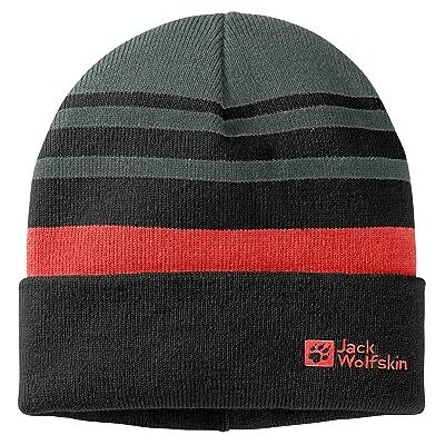 Jack Wolfskin unisex barn Mössa Stripy Knit Beanie K Jack Wolfskin unisex barn Mössa Stripy Knit Beanie K