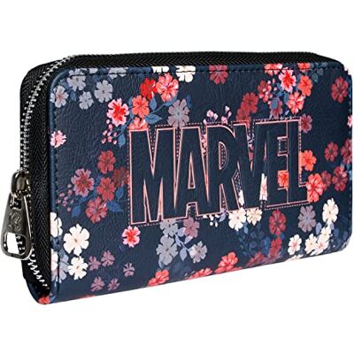 KARACTERMANIA Marvel Bloom-oumbärlig plånbok, flerfärgad KARACTERMANIA Marvel Bloom-oumbärlig plånbok, flerfärgad