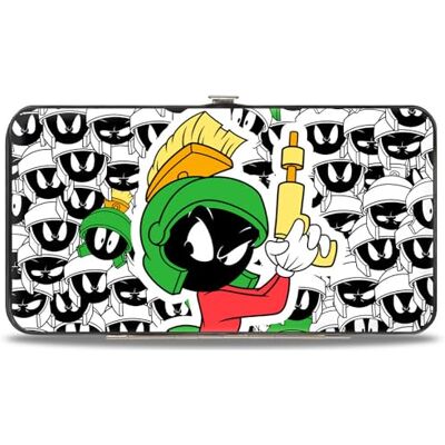 Buckle-Down Buckle Down Plånbok Spänne ned gångjärn plånbok Marvin the Martian Women's Buckle-Down Buckle Down Plånbok Spänne ned gångjärn plånbok Marvin the Martian Women's