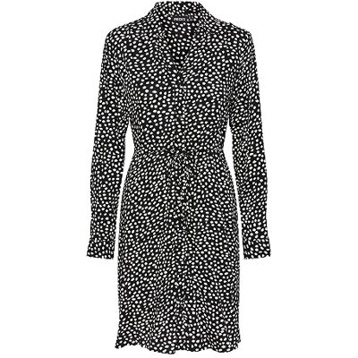 PIECES Bestseller A/S Dam Pcnova Ls slips klänning Noos BC klänning, Svart/aop: molndansare prick, XL PIECES Bestseller A/S Dam Pcnova Ls slips klänning Noos BC klänning, Svart/aop: molndansare prick, XL