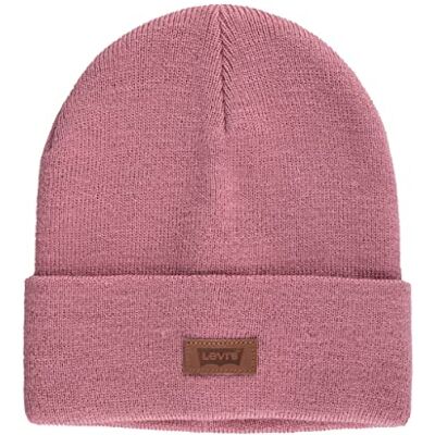 Levi's herr våffelstickad mössa med sherpa, Rosa solid, one size Levi's herr våffelstickad mössa med sherpa, Rosa solid, one size