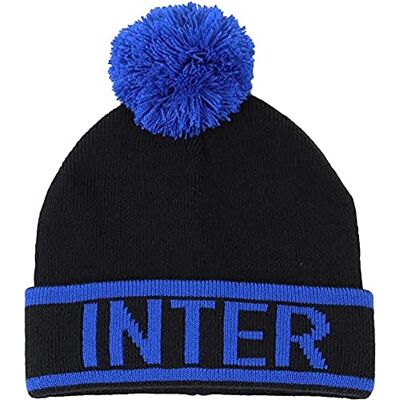 Inter FC Unisex_Vuxen 153078 Innerhatt, Svart, S/XL Inter FC Unisex_Vuxen 153078 Innerhatt, Svart, S/XL