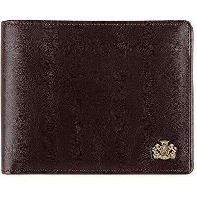 WITTCHEN plånbok av kohud Samling: Arizona gjord av högkvalitativa material elegant och klassisk Brun 13x10,5 cm WITTCHEN plånbok av kohud Samling: Arizona gjord av högkvalitativa material elegant och klassisk Brun 13x10,5 cm