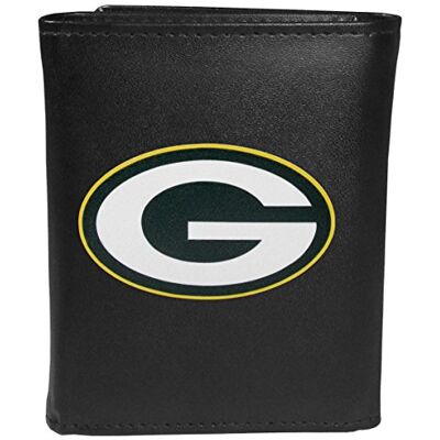Siskiyou NFL unisex tredelad plånbok stor logotyp Svart En storlek Siskiyou NFL unisex tredelad plånbok stor logotyp Svart En storlek
