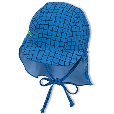Sterntaler Baby – pojkar skärmmössa med nackskydd och band, UV-skydd 50+, färg: Blå, blå, 45 cm Sterntaler Baby – pojkar skärmmössa med nackskydd och band, UV-skydd 50+, färg: Blå, blå, 45 cm