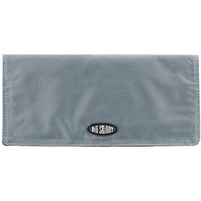 Big Skinny Dam Executive Bi-Fold Checkbook Slim Wallet, rymmer upp till 40 kort, lätt, smal, grafit Big Skinny Dam Executive Bi-Fold Checkbook Slim Wallet, rymmer upp till 40 kort, lätt, smal, grafit