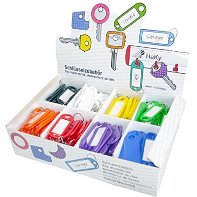 WEDO 2628018 nyckelbricka – flerfärgad (paket med 200) WEDO 2628018 nyckelbricka – flerfärgad (paket med 200)
