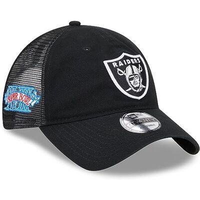 New Era 9Twenty truckerkeps – Superbowl Las Vegas Raiders – en storlek svart New Era 9Twenty truckerkeps – Superbowl Las Vegas Raiders – en storlek svart
