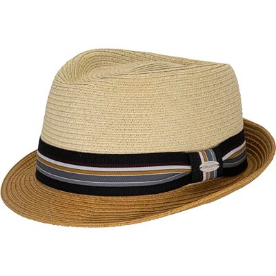 CHILLOUTS Argos Trilby Stråhatt Damer/Herrar trädgårdshatt solhatt strandhatt med grosgrain band Vår-sommar Sommar S/M (55-57 cm) natur CHILLOUTS Argos Trilby Stråhatt Damer/Herrar trädgårdshatt solhatt strandhatt med grosgrain band Vår-sommar Sommar S/M (55-57 cm) natur